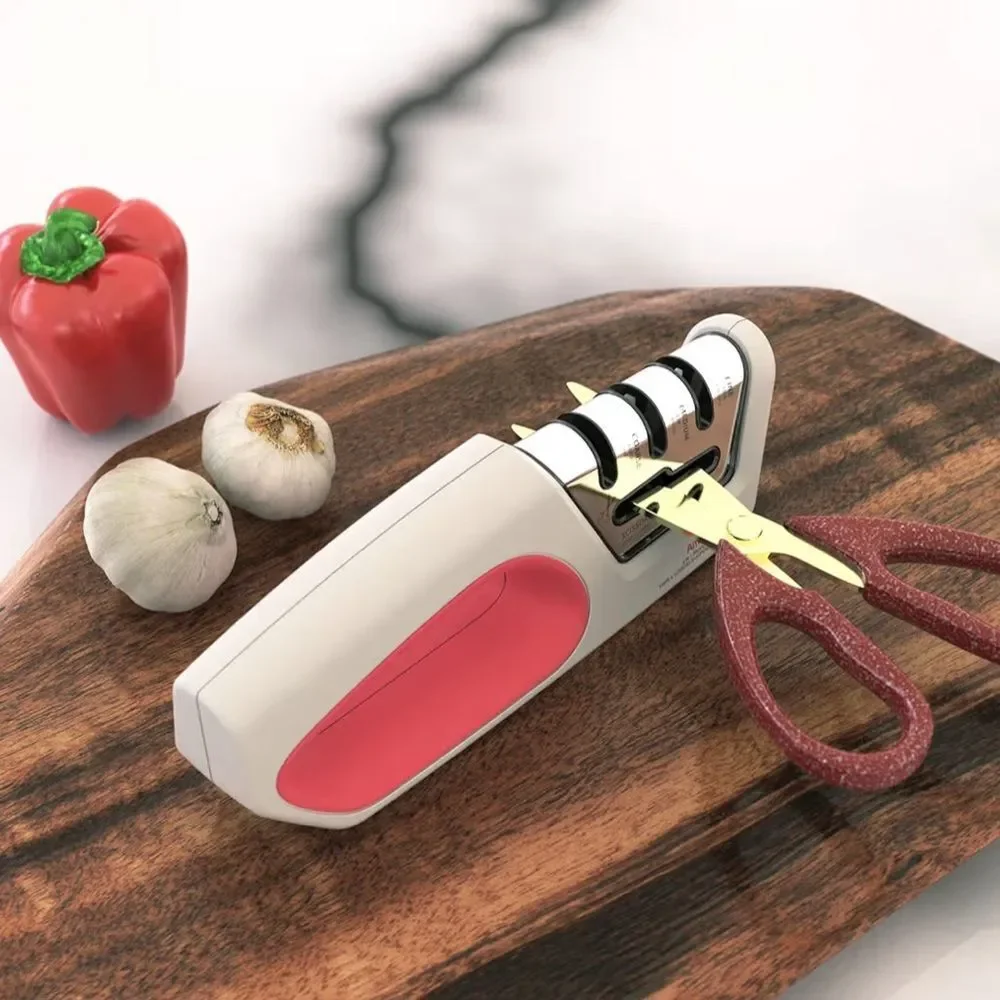 Amesser 4 In 1 Professional Knife & Scissors Sharpener A75